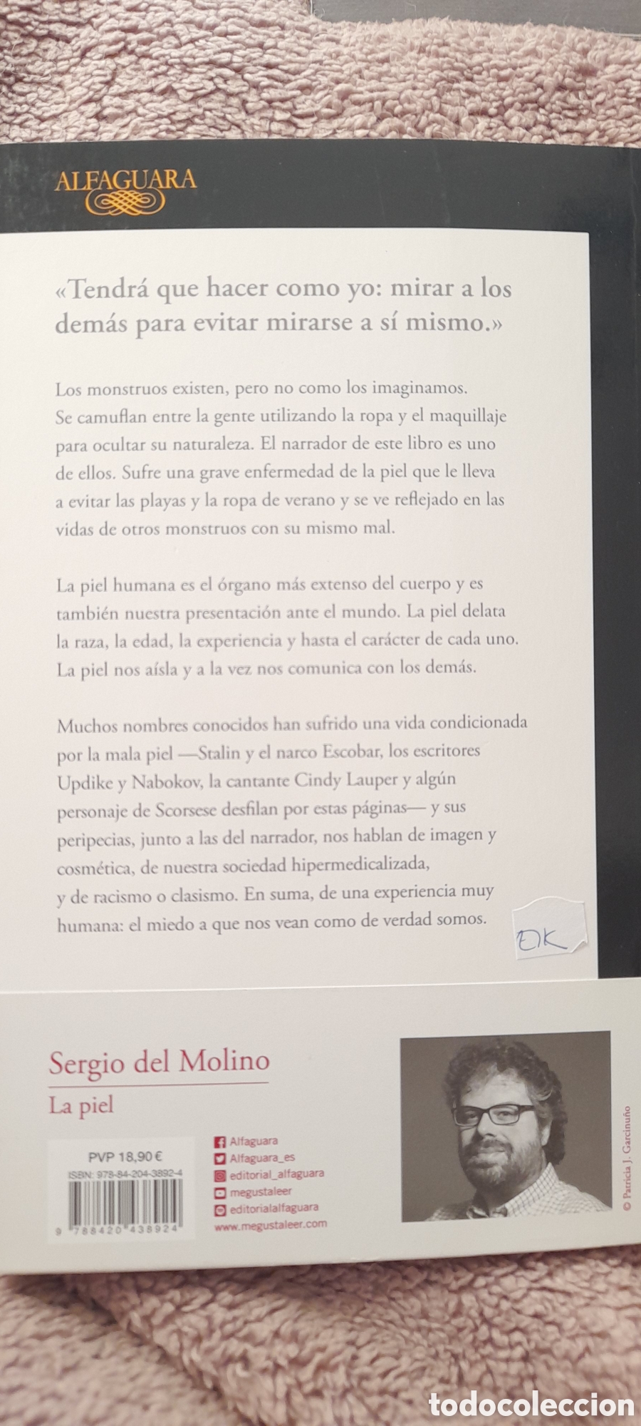 Libros: La piel. Sergio del Molino - Foto 2