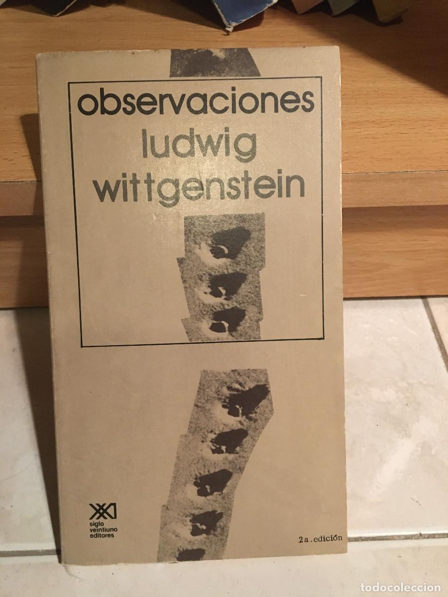Libros: Observaciones, Ludwig Wittgenstein - Foto 1