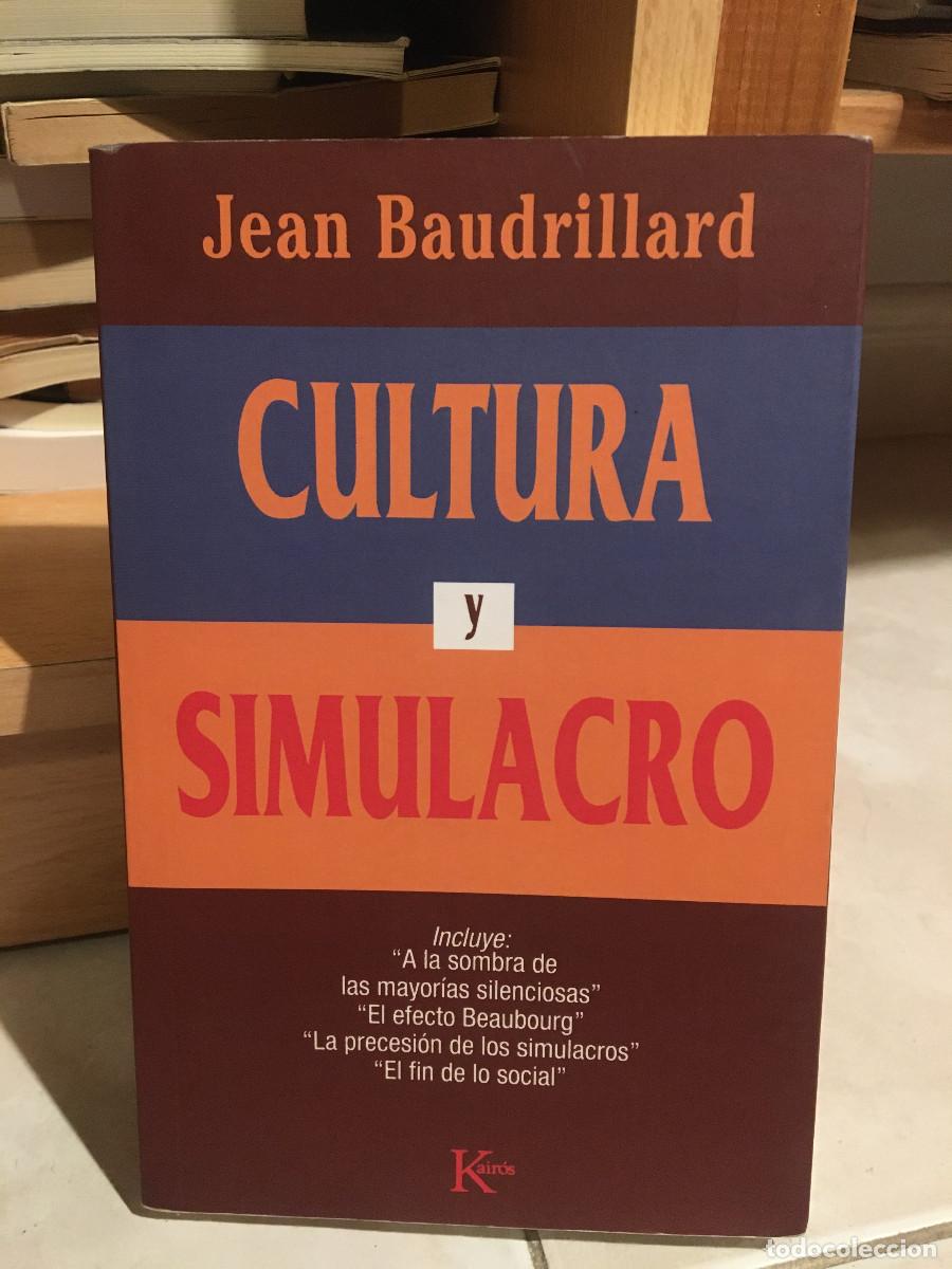Libros: Cultura y simulacro, Jean Baudrillard - Foto 1