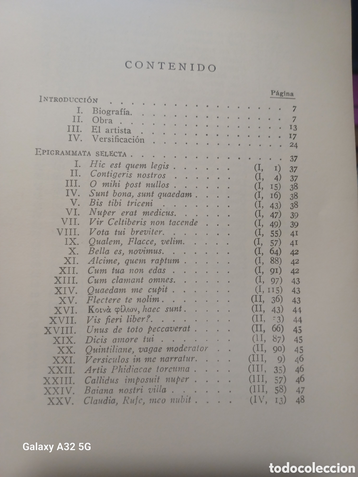 Libros: Baribook 335. Epigramas selectos marcial colecci&oacute;n Bosch - Foto 4