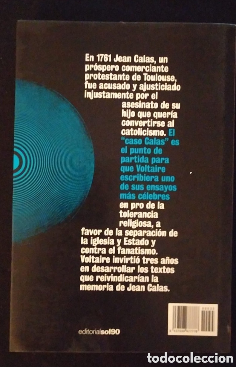 Libros: TRATADO SOBRE LA TOLERANCIA. VOLTAIRE - Foto 2