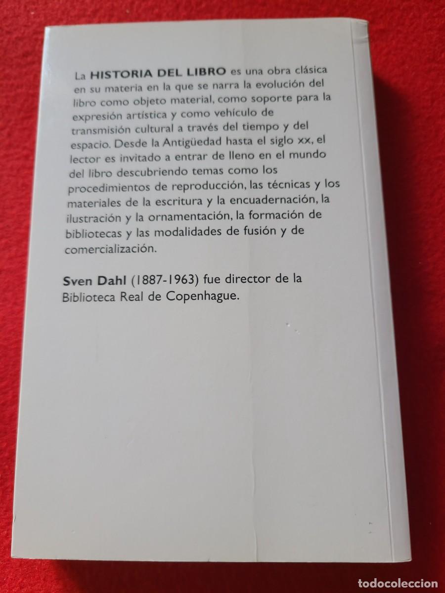 Libros: Historia del libro. Svend Dahl - Foto 2