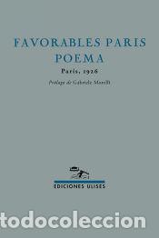Libros: Favorables Par&iacute;s Poema - VV.AA. - Foto 1