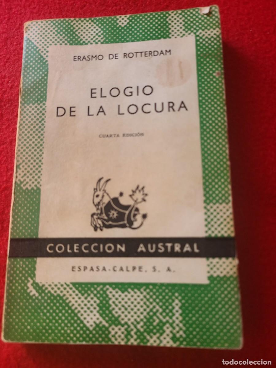 Libros: Elogio de la locura. Erasmo de Rotterdam - Foto 1