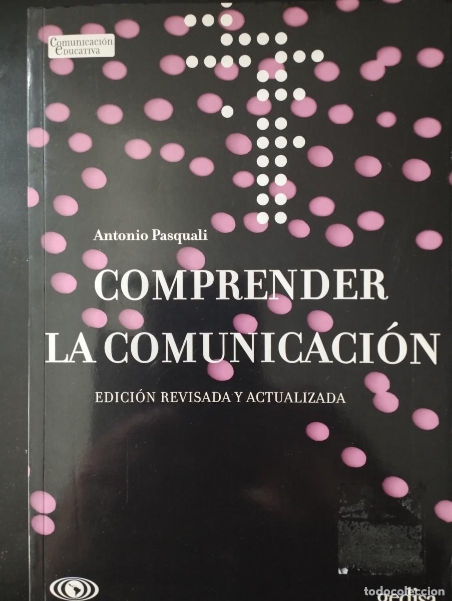 Libros: COMPRENDER LA COMUNICACION (A.PASQUALI, GEDISA) - Foto 1