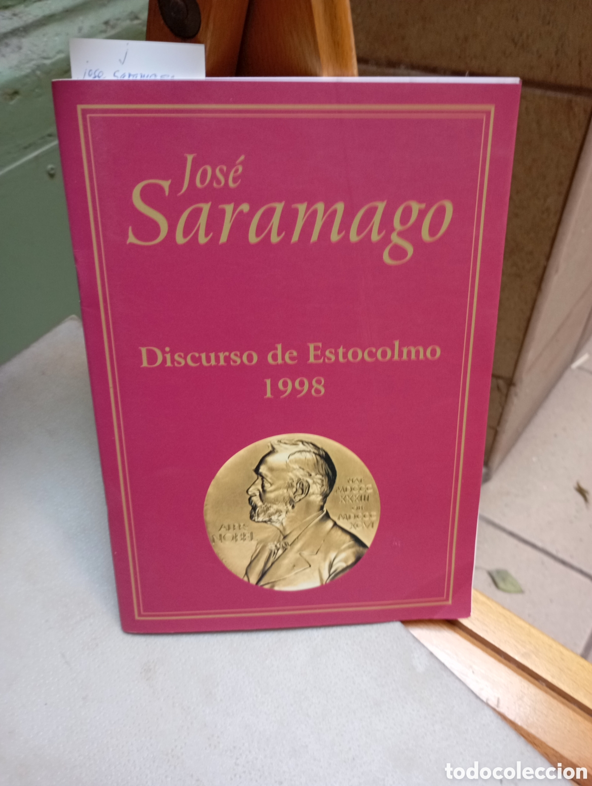 Libros: Jos&eacute; de saramago.Discurso de Estocolmo 1998. - Foto 1