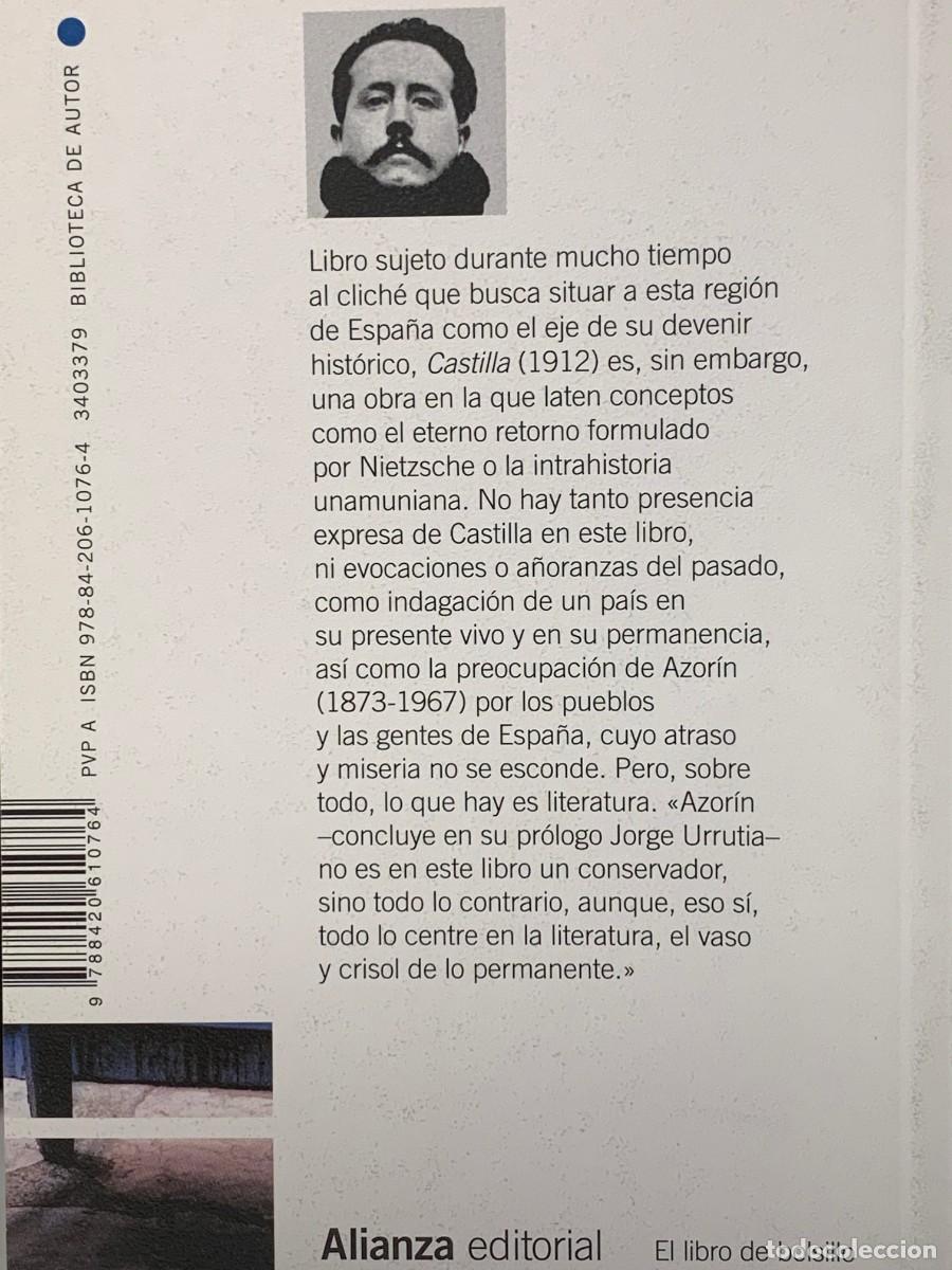 Libros: CASTILLA - AZOR&Iacute;N - ALIANZA EDITORIAL - Foto 2