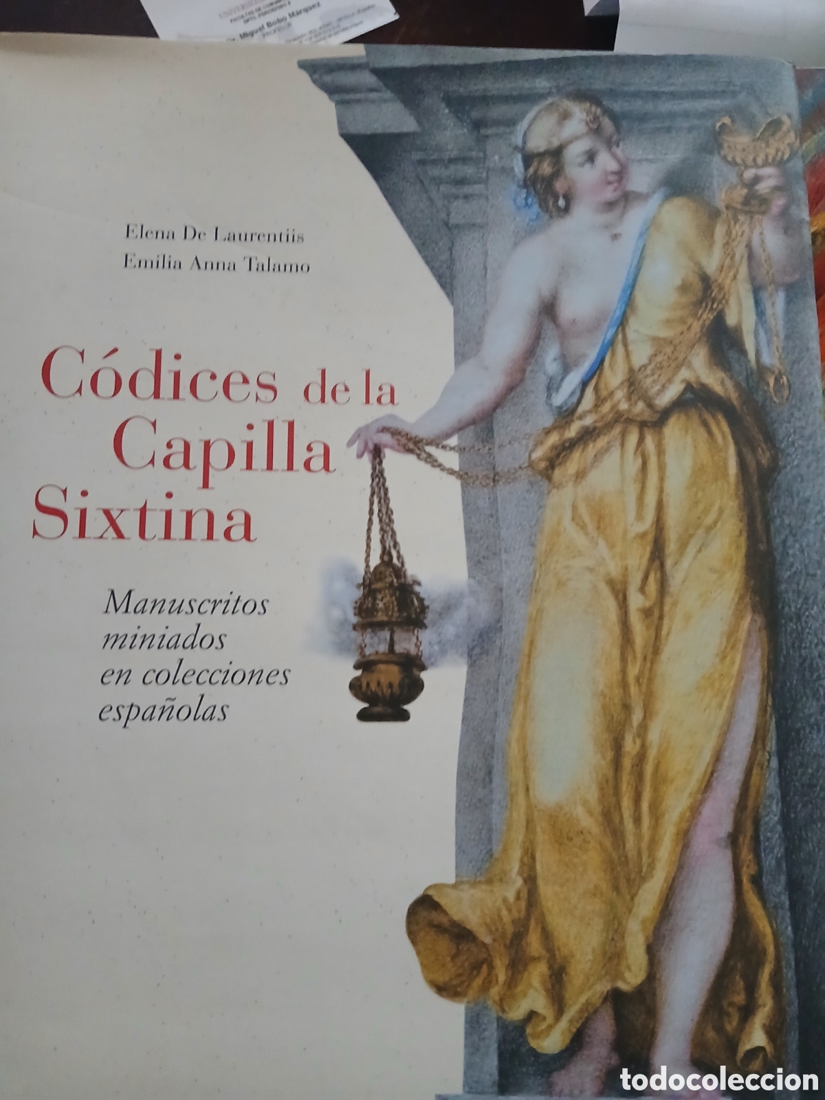 Libros: C&oacute;dices de la capilla sixtina. Manuscritos man&iacute;acos en colecciones espa&ntilde;olas - Foto 1