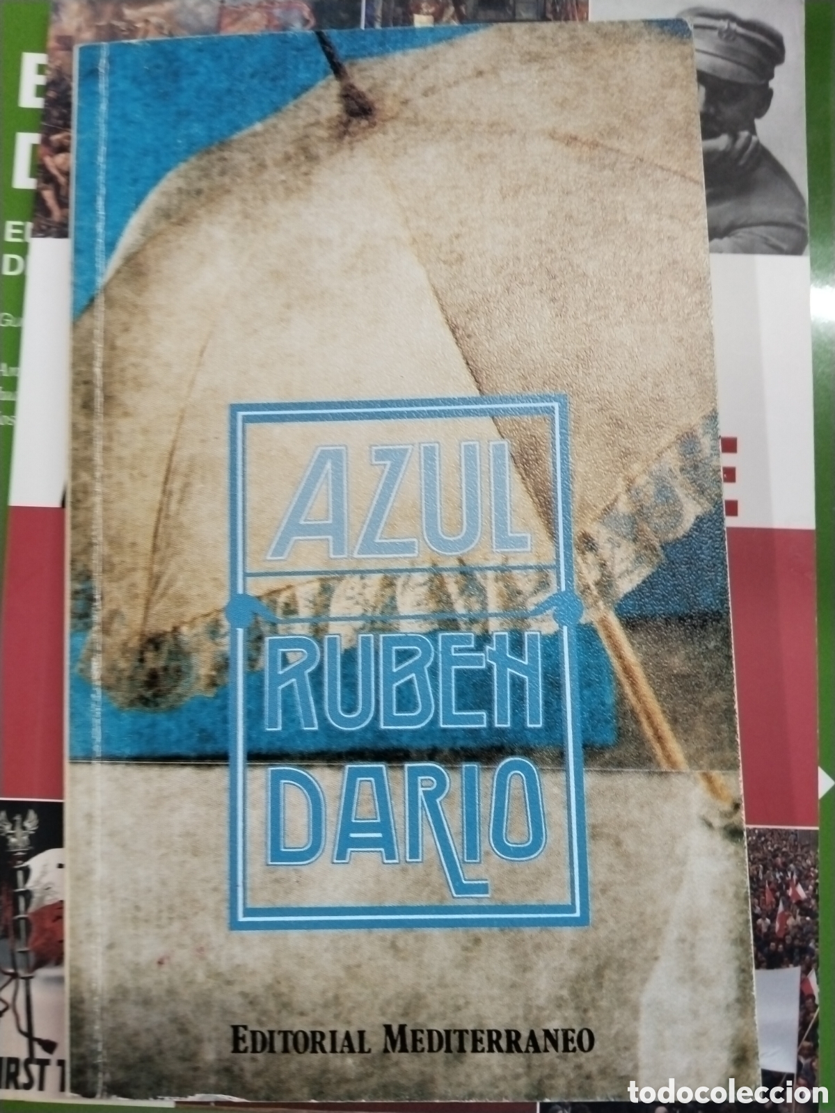 Libros: Azul Rub&eacute;n Dar&iacute;o editorial Mediterr&aacute;neo - Foto 1