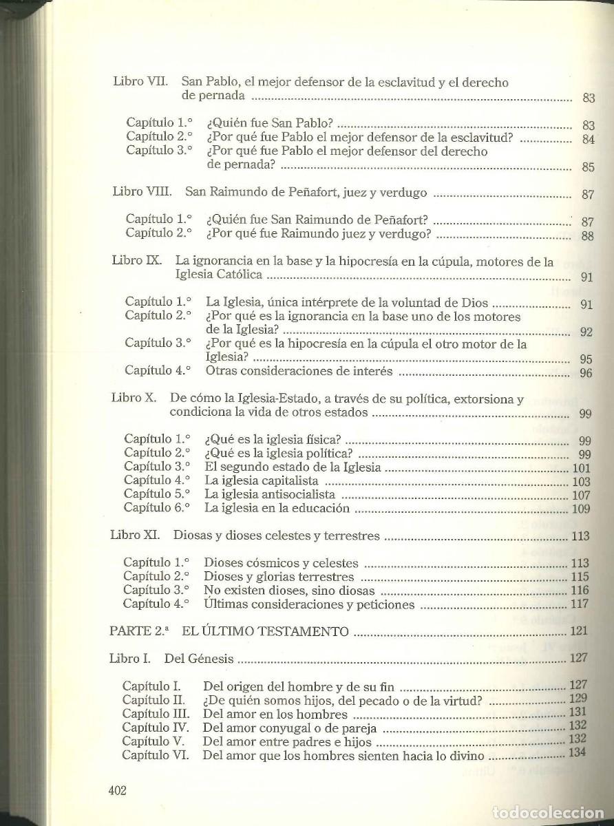 Libros: LA GRAN FALACIA DE DIOS- EL &Uacute;LTIMO TESTAMENTO - Foto 3