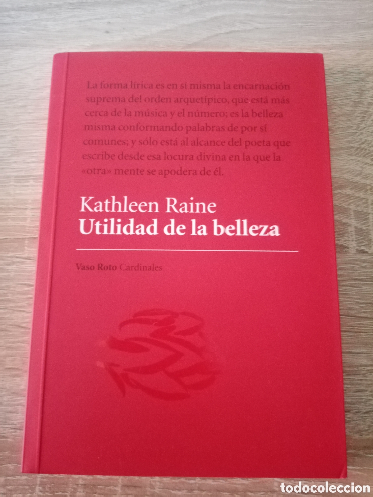 Libros: KATHLEEN RAINE, UTILIDAD DE LA BELLEZA, ENSAYO - Foto 1