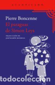 Libros: El paraguas de Simon Leys - Boncennes, Pierre - Foto 1