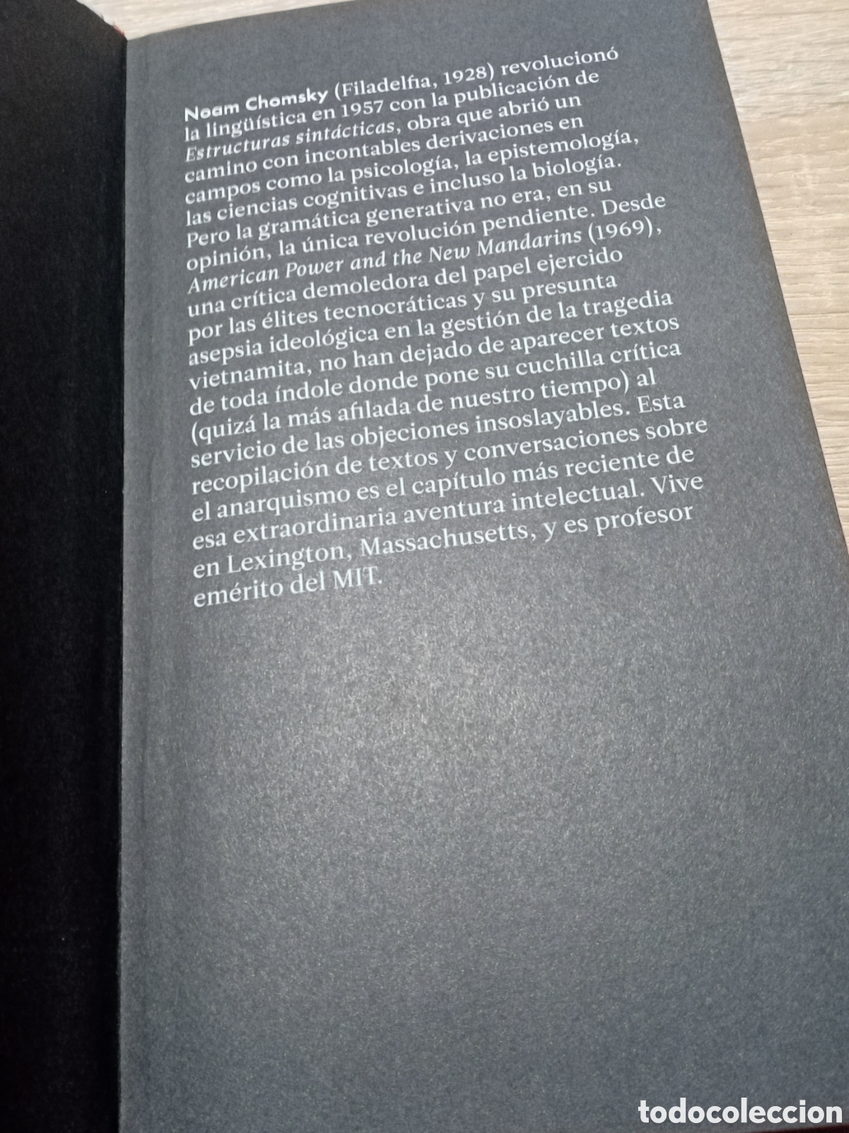 Libros: RAZONES PARA LA ANARQU&Iacute;A, NOAM CHOMSKY - Foto 3