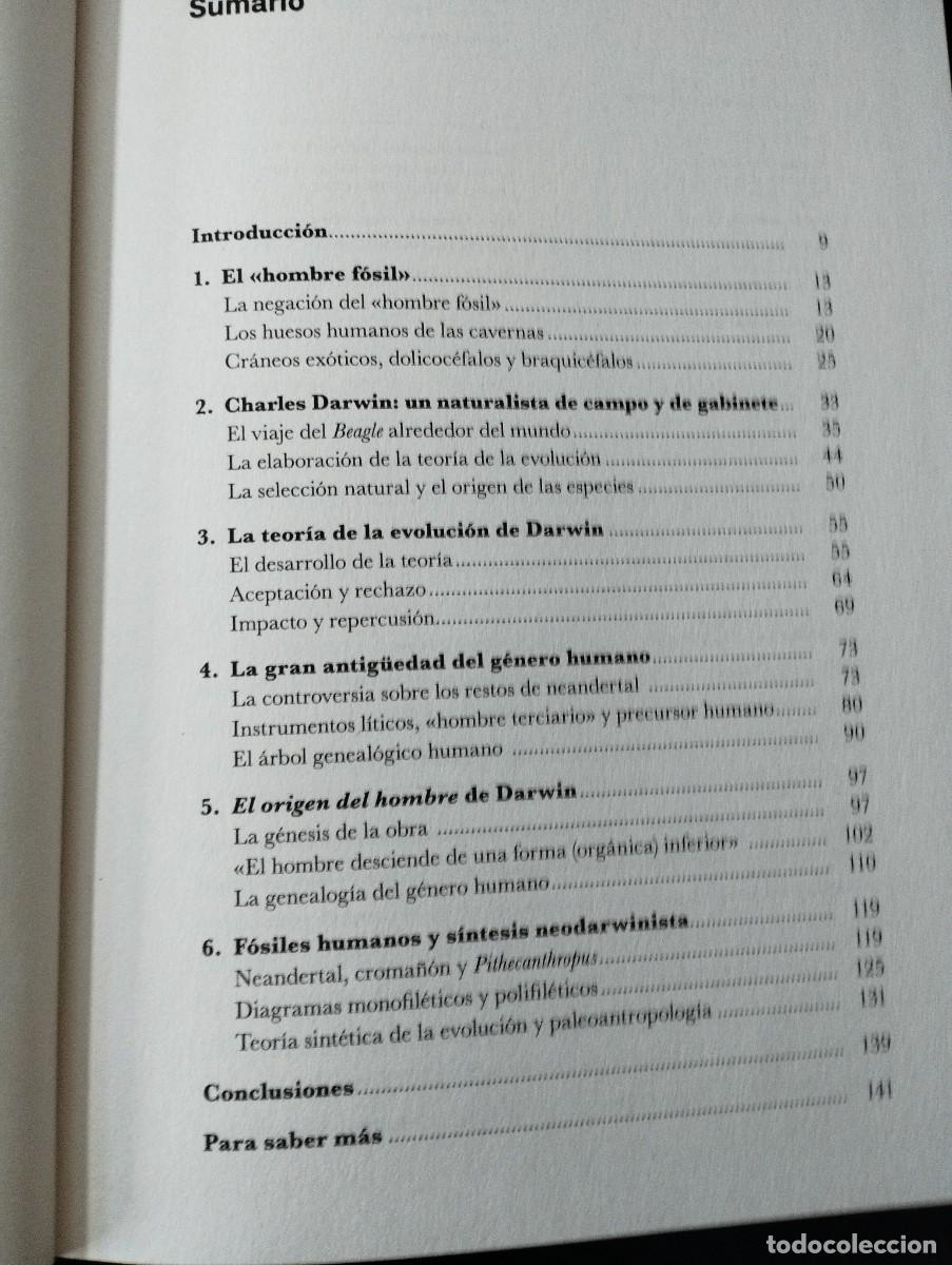 Libros: DARWIN Y EL ORIGEN DE LA HUMANIDAD (SALVAT) - Foto 3