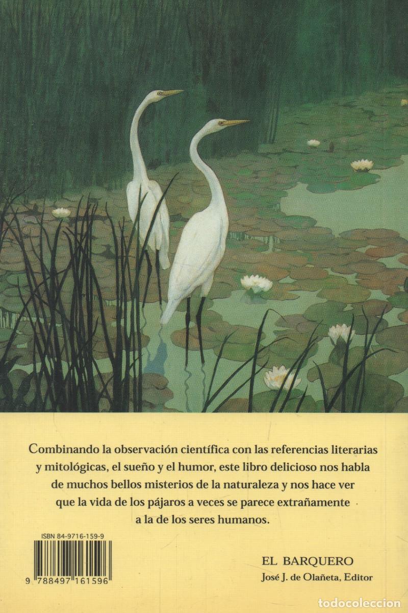 Libros: La sabidur&iacute;a de los p&aacute;jaros. &Eacute;rik Sabl&eacute;. Ola&ntilde;eta. 2002. - Foto 2
