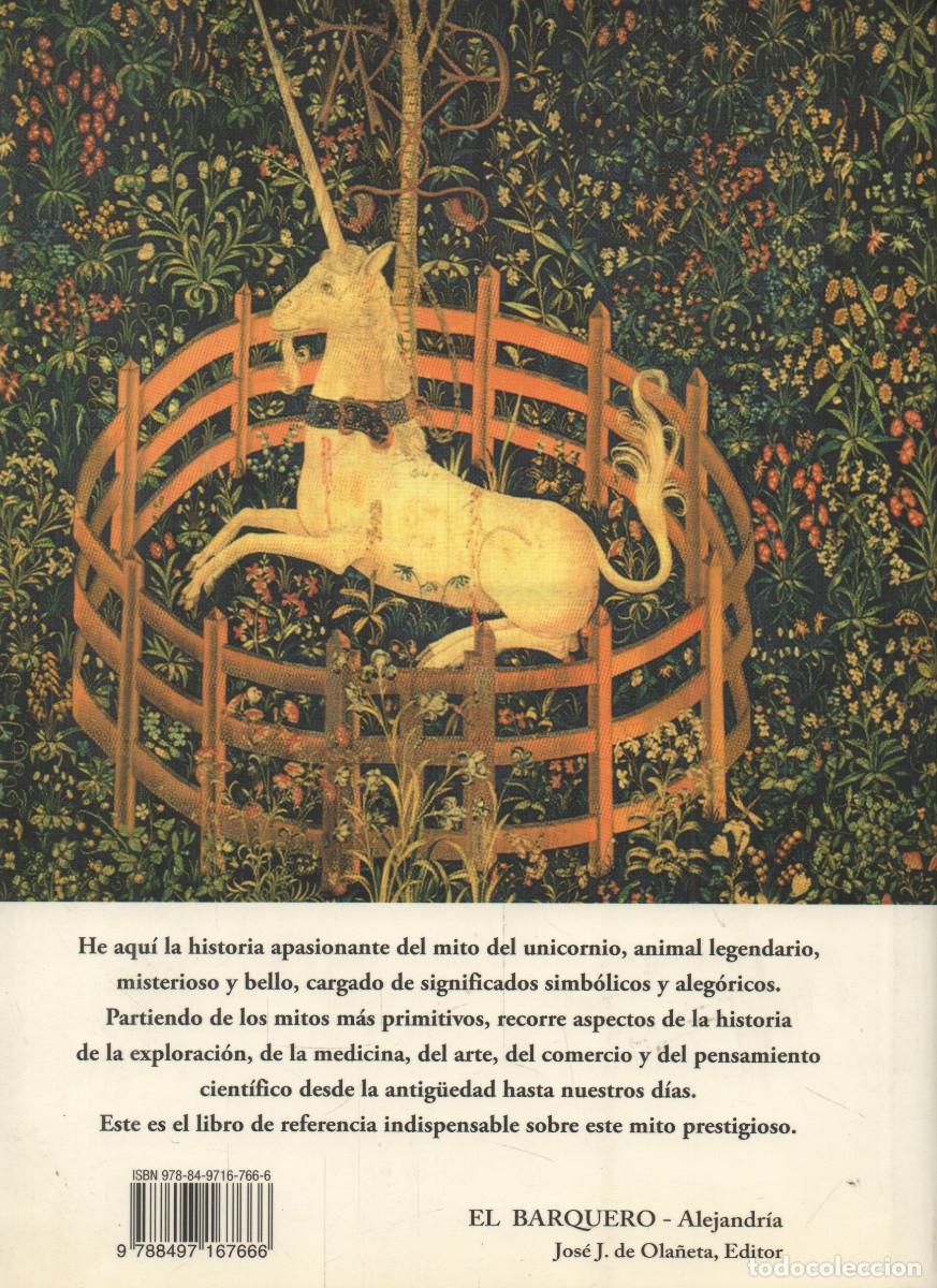 Libros: El unicornio. Odell Shepard. Ola&ntilde;eta. 2002. - Foto 2
