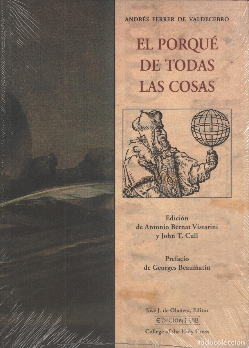 Libros: El porqu&eacute; de todas las cosas. Andr&eacute;s Ferrer de Valdecebro. Ola&ntilde;eta. 2007.