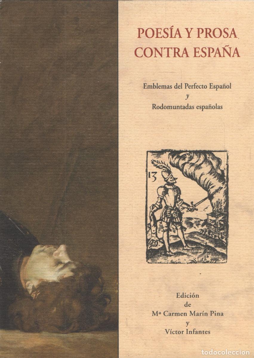 Libros: Poes&iacute;a y prosa contra Espa&ntilde;a. M&ordf;Carmen Mar&iacute;n Pina/V&iacute;ctor Infantes. Ola&ntilde;eta. 2013.