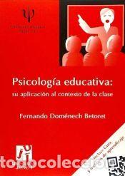 Libros: Psicolog&iacute;a educativa: su aplicaci&oacute;n al contexto de la clase - Dom&eacute;nech Betoret, Fernando