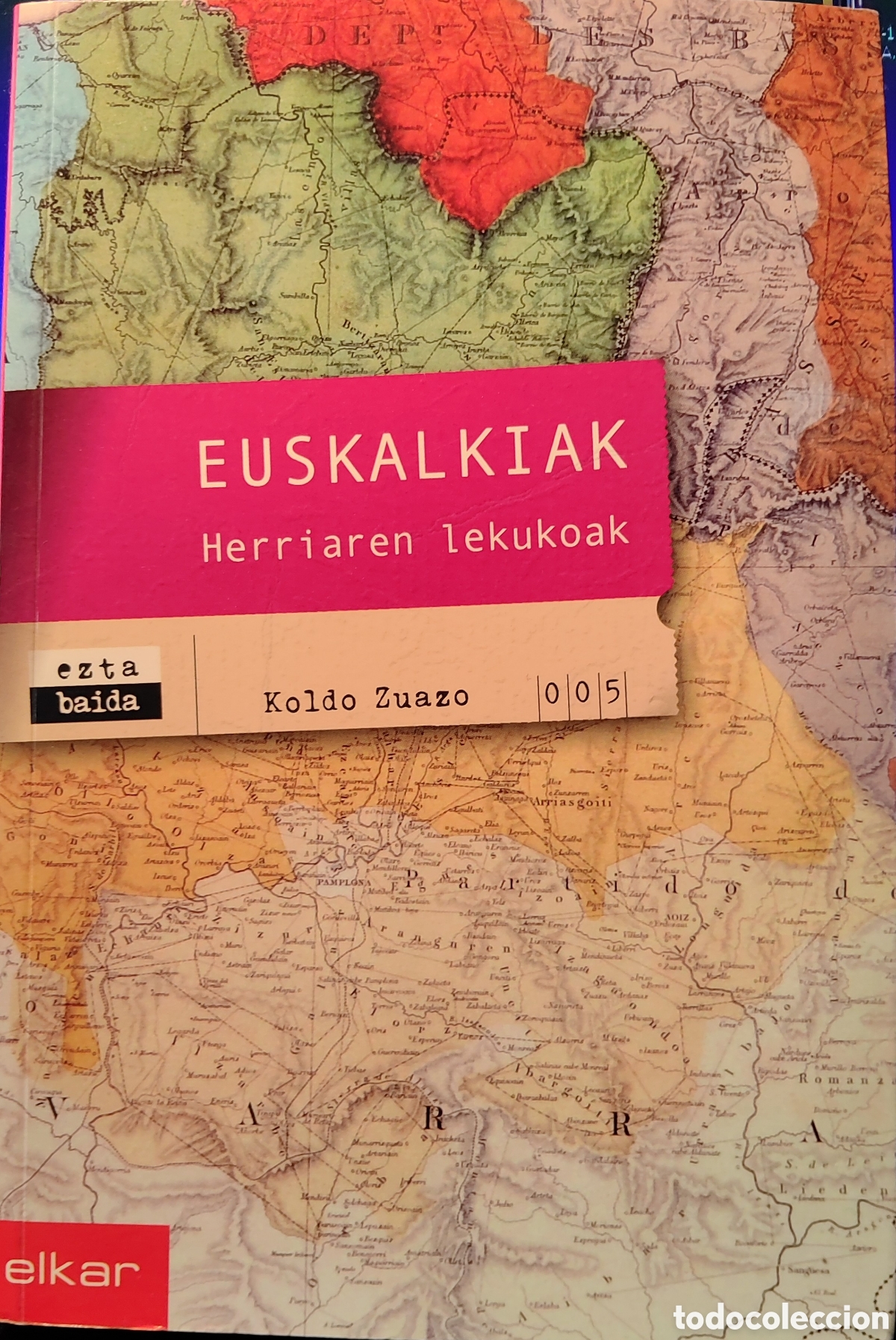 Libros: EUSKALKIAK Herriaren lekukoak - KOLDO ZUAZO