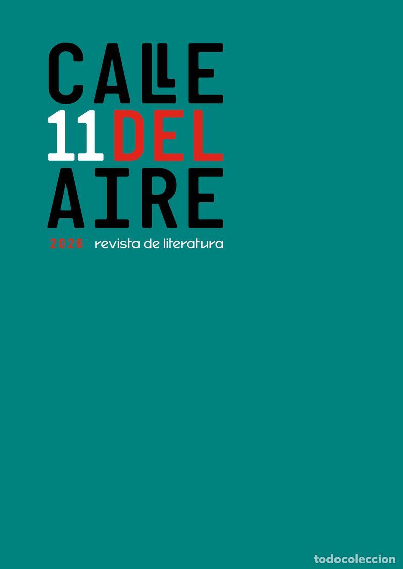 Libros: Calle del Aire. Revista de literatura N&ordm; 11. Editorial Renacimiento