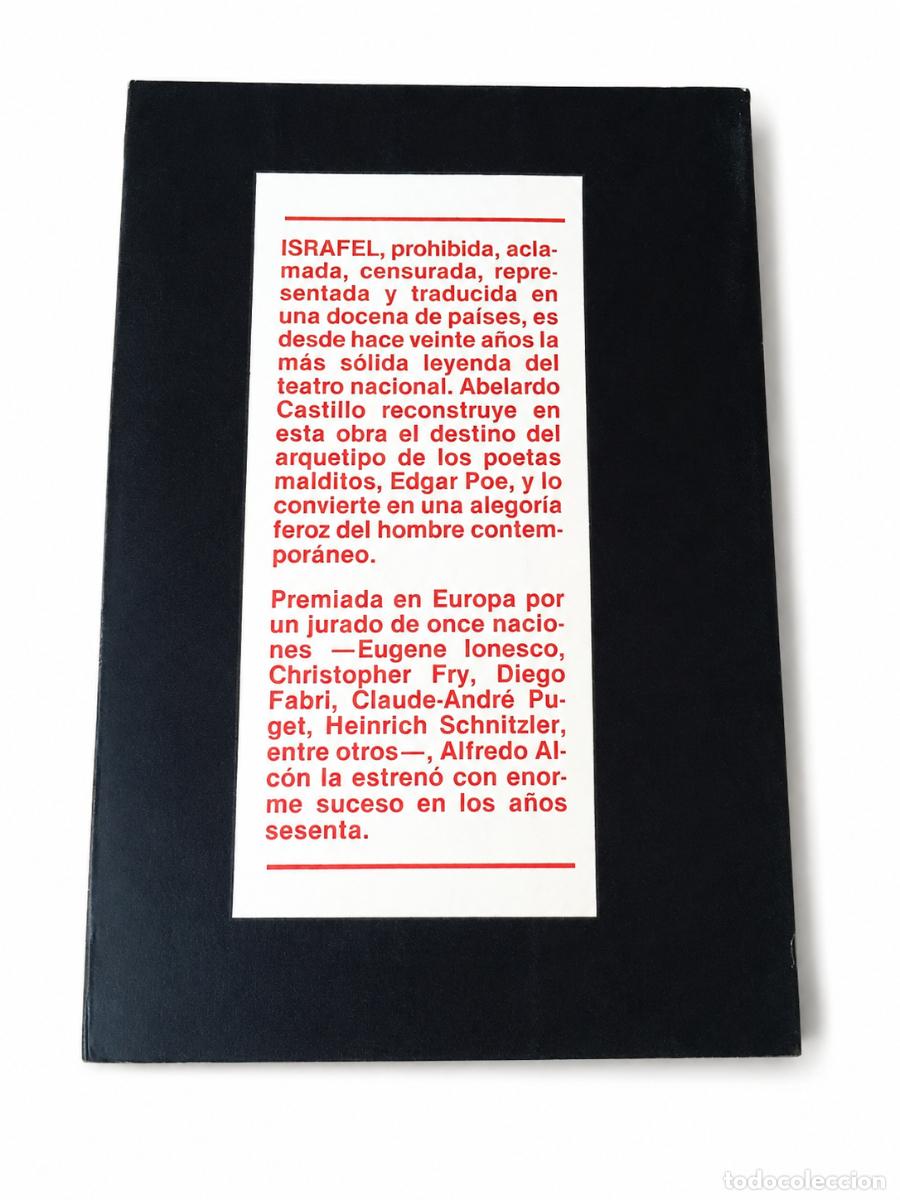 Libros: Abelardo Castillo &ndash; Israfel &ndash; Editorial Galerna &ndash; LM - Foto 2