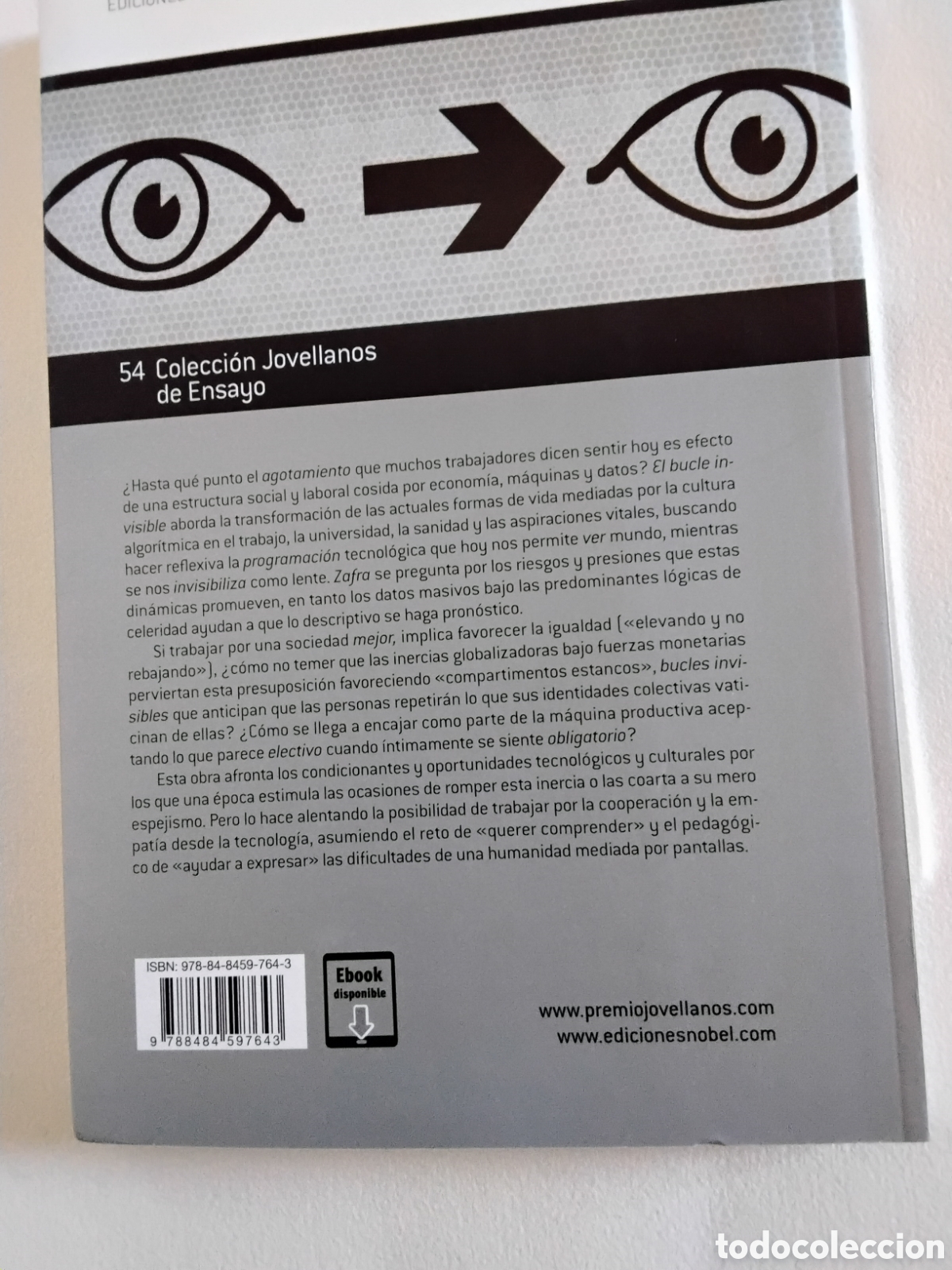 Libros: EL BUCLE INVISIBLE. REMEDIOS ZAFRA - Foto 2