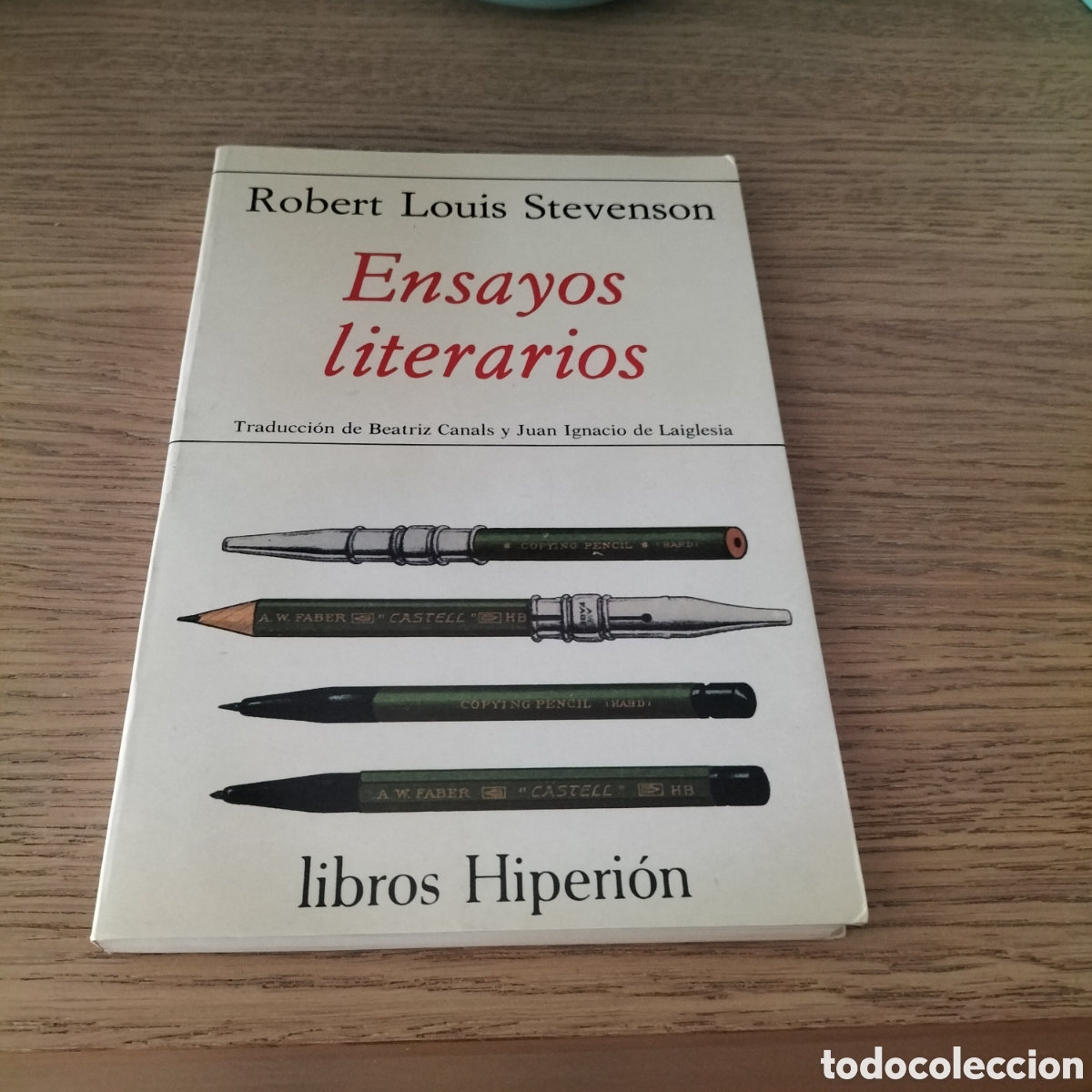 Libros: ENSAYOS LITERARIOS - ROBERT LOUIS STEVENSON - EDITORIAL HIPERION 1983