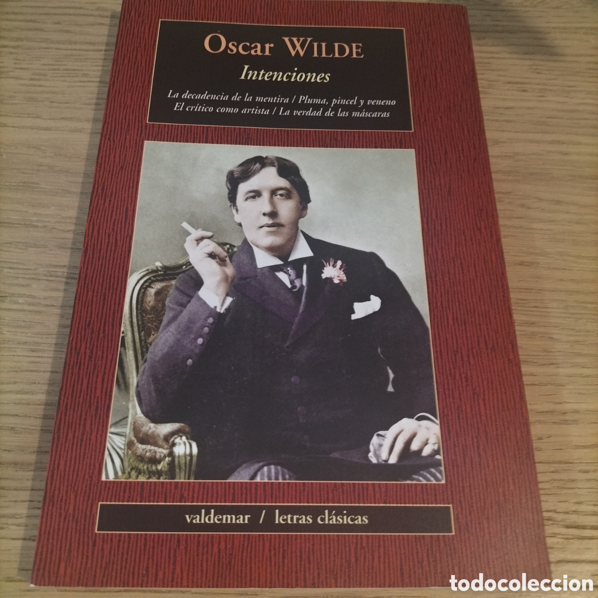 Libros: INTENCIONES - OSCAR WILDE - VALDEMAR LETRAS CL&Aacute;SICAS - NUEVO