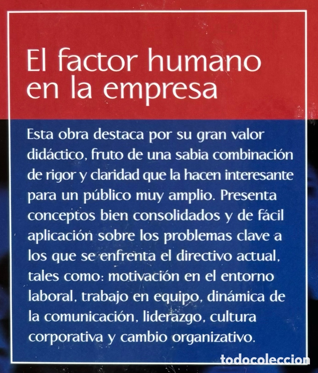 Libros: El factor humano en la empresa - Foto 2