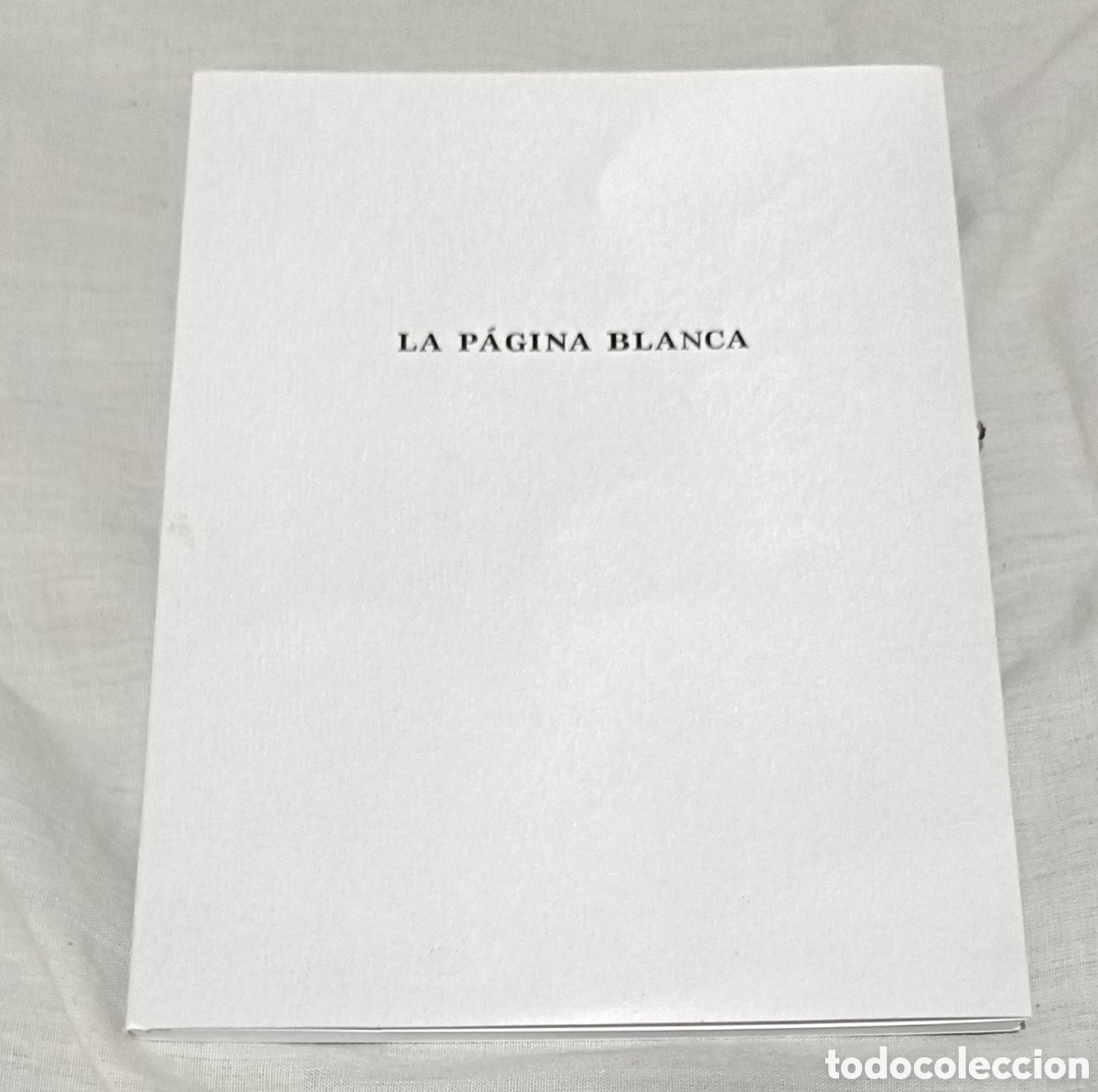 Libros: Libro La P&aacute;gina Blanca Volantes fen&oacute;meno po&eacute;tico Bruno Jacobs C&aacute;diz 2024.