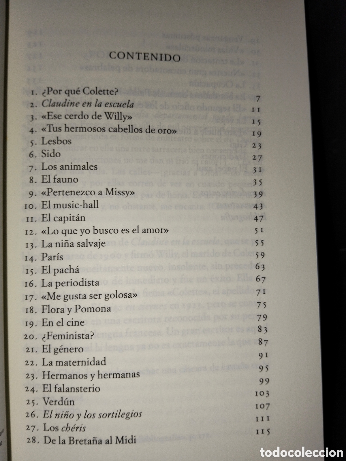 Libros: ANTOINE COMPAGNON. COLETTE .ACANTILADO - Foto 2