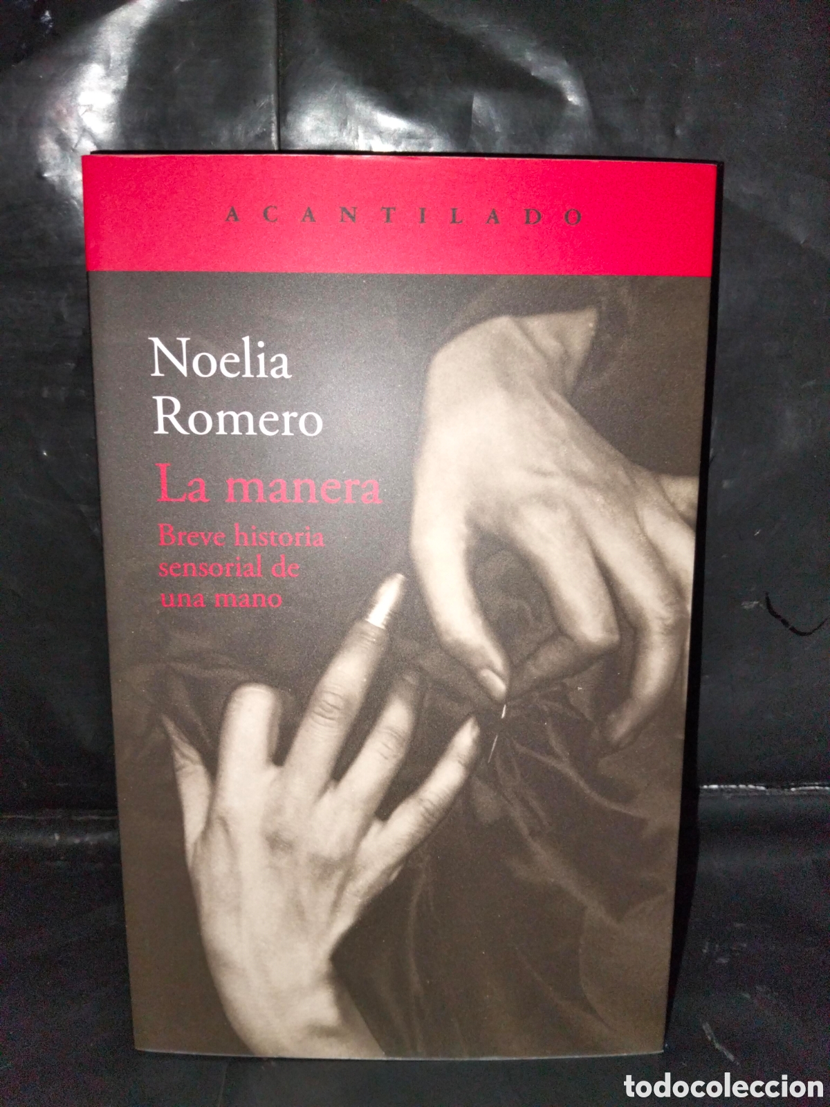 Libros: NOELIA ROMERO. LA MANERA (BREVE HISTORIA SENSORIAL DE UNA MANO) .ACANTILADO