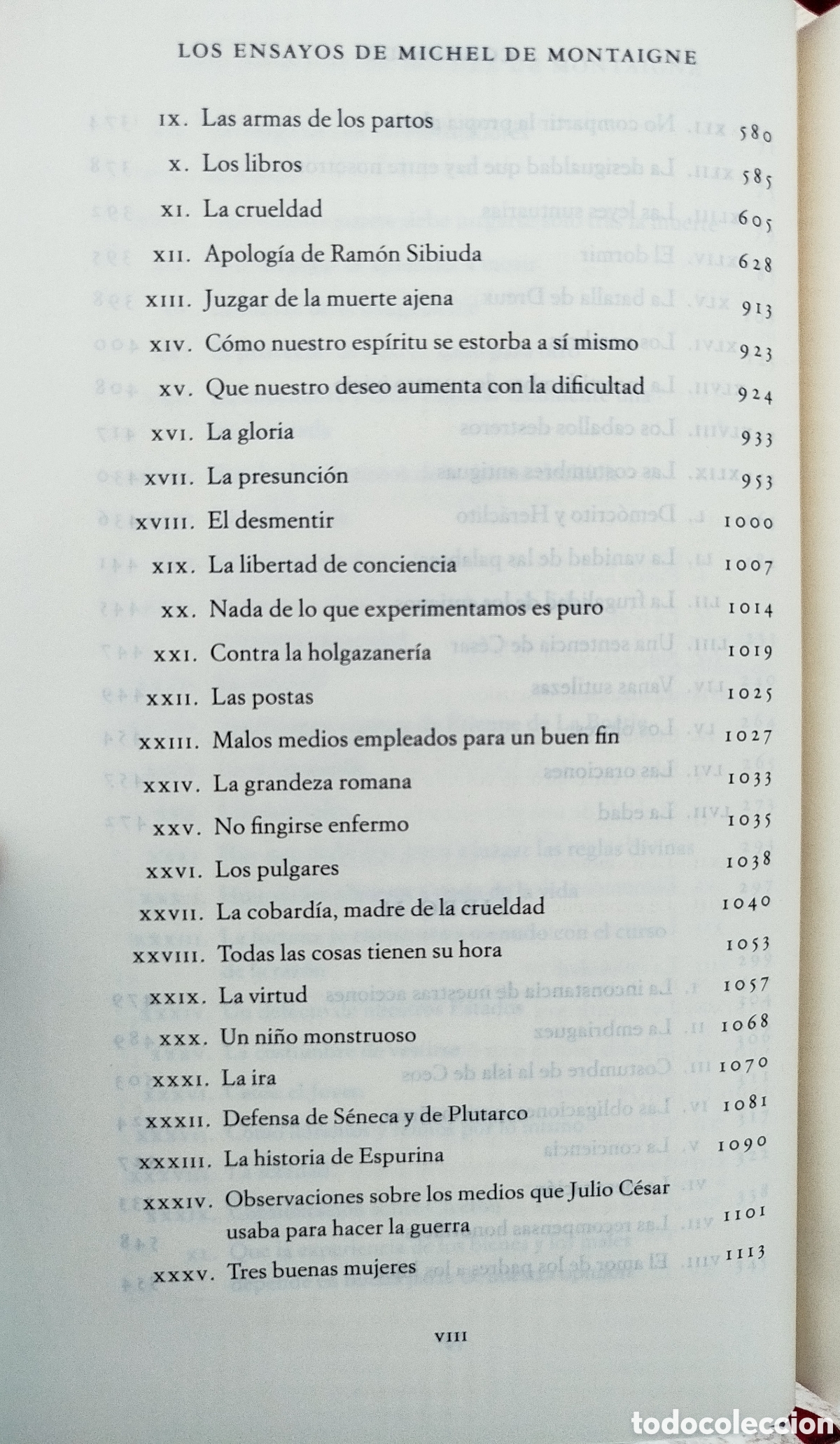 Libros: Los Ensayos (Montaigne) - Foto 8