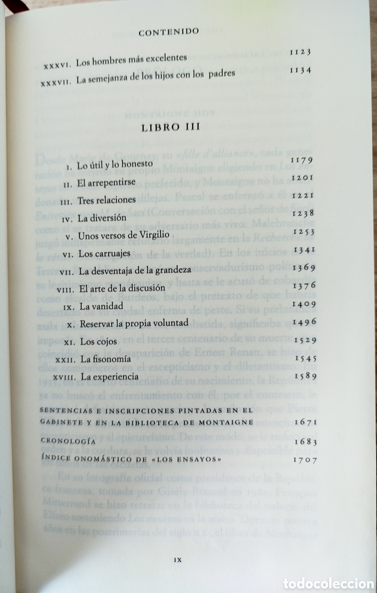 Libros: Los Ensayos (Montaigne) - Foto 9