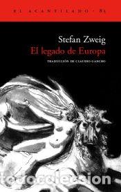 Libros: El legado de Europa - Stefan Zweig