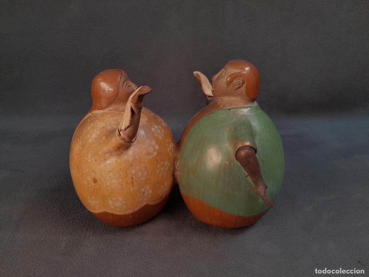 Libros: PAREJA DE FIGURAS COSTUMBRISTAS DE CHULUCANAS. SIGLO XX.