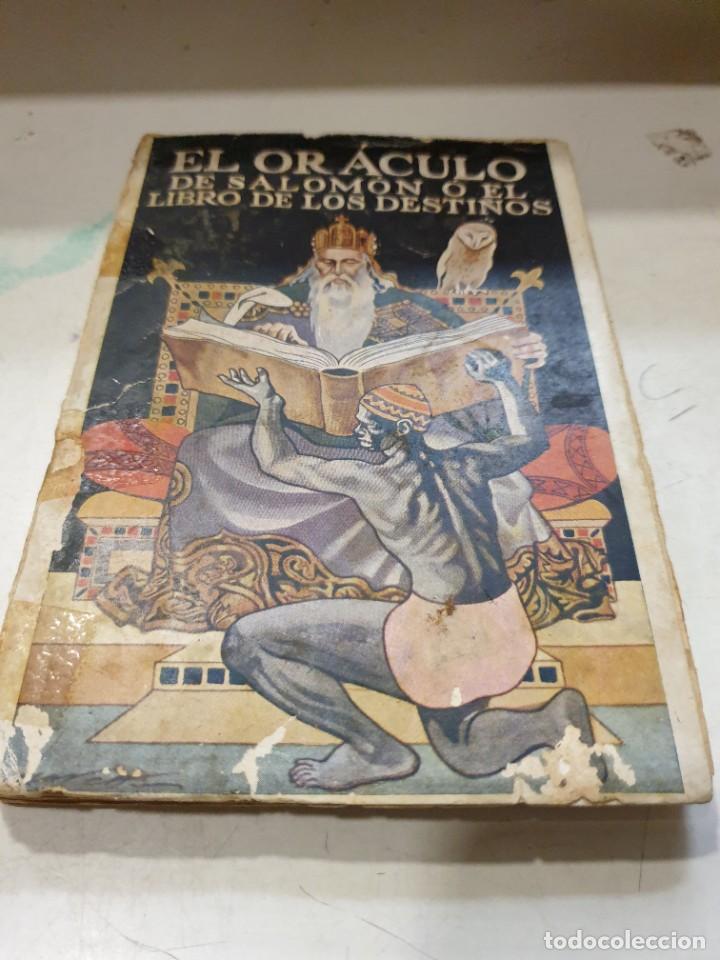 Libros: El Or&aacute;culo de Salom&oacute;n o el libro de los dstinos - Foto 1