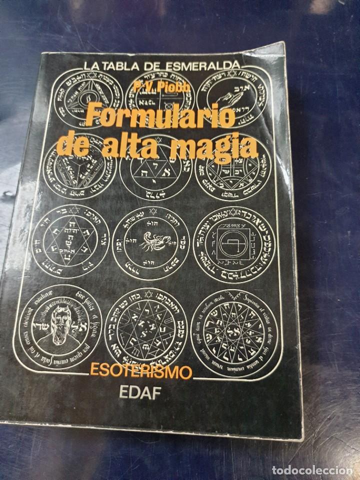 Libros: Formulario de Alta M&aacute;gia P,V, Piobb - Foto 1