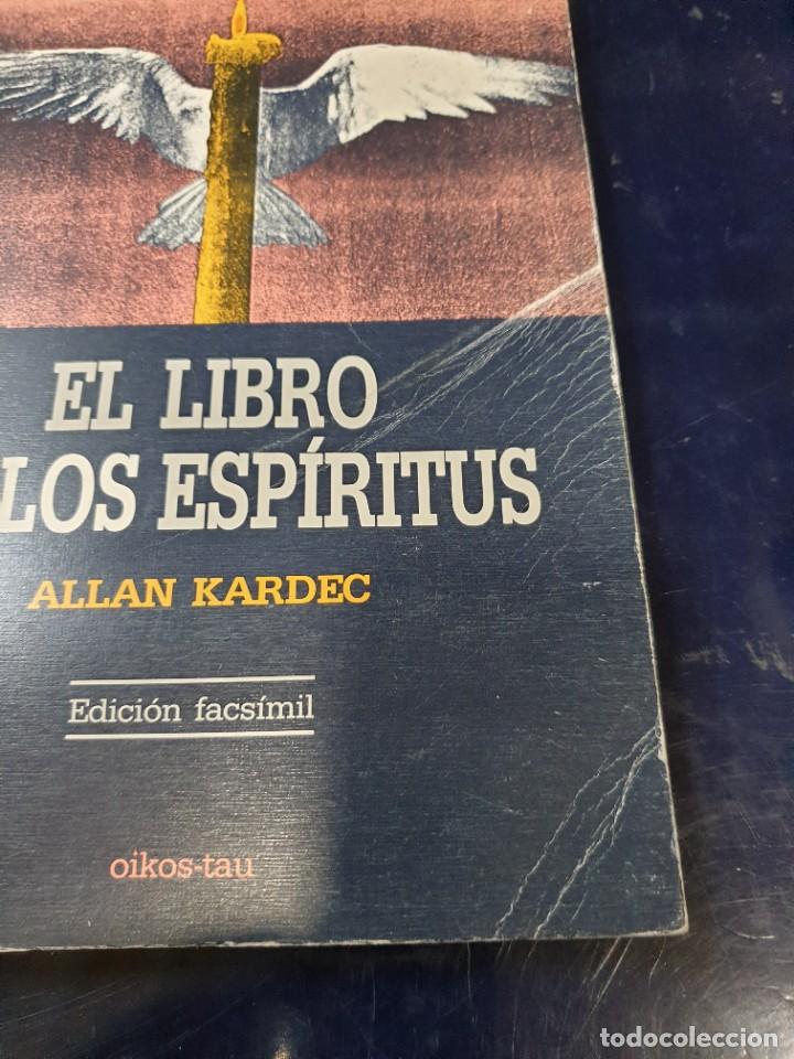Libros: El Libro de los espiritus Allan Kardec edidici&oacute;n facsimil - Foto 2