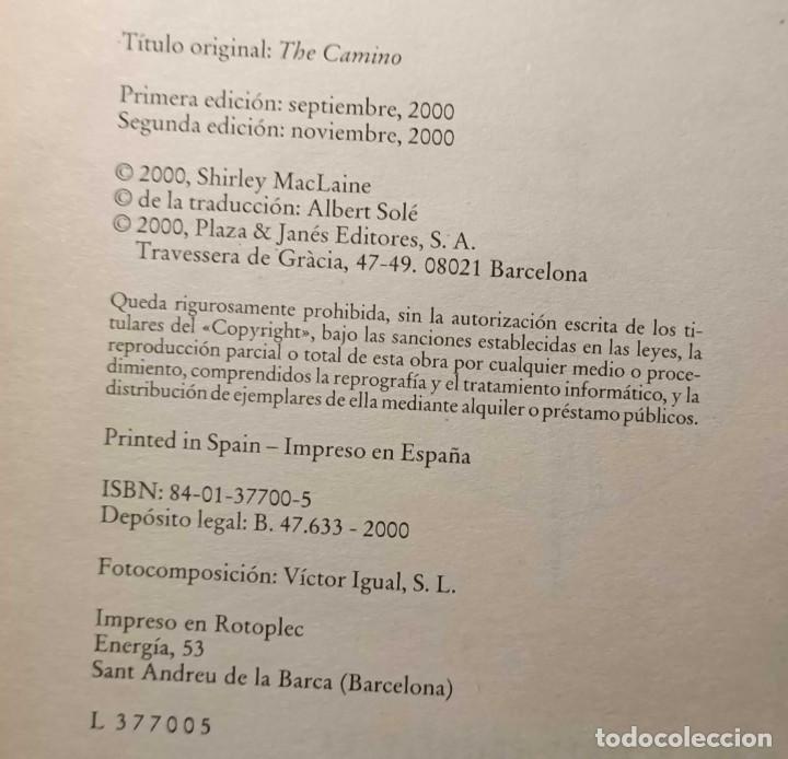 Libros: Libro: El Camino de Shirley MacLaine, 2000 - Foto 3