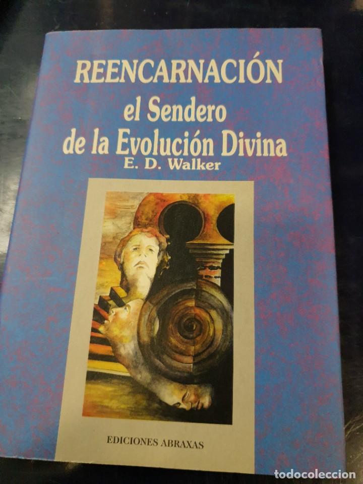 Libros: reencarnacion El sendero de la evoluci&oacute;n Divina E,D, Walker - Foto 1