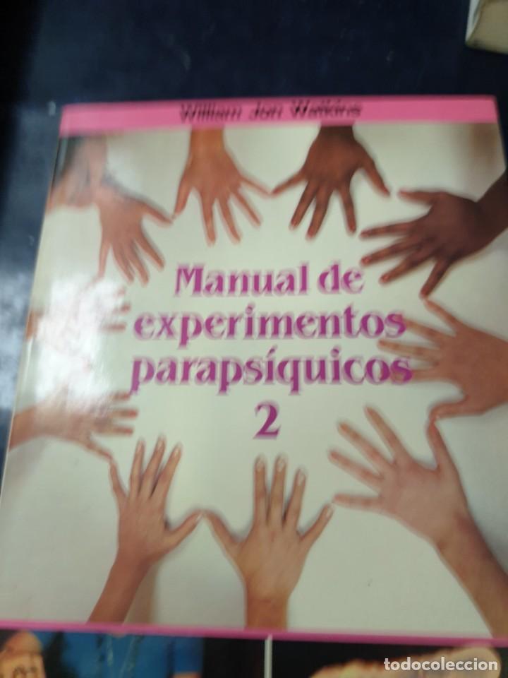Libros: manual de experimentos parapsiquicos 2 libros - Foto 2