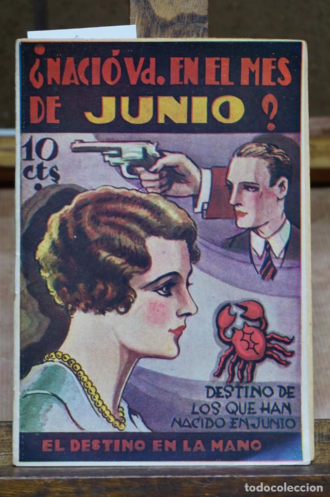 Libros: &iquest; nacio ud. en el mes de junio? destino de los que han nacido en junio. - Foto 1