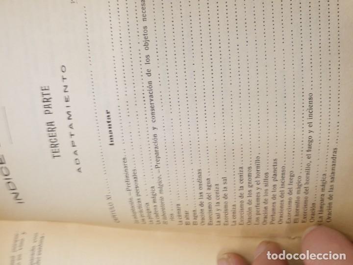 Libros: Tratado elemental de M&aacute;gia Pr&aacute;ctica PAPUS - Foto 6
