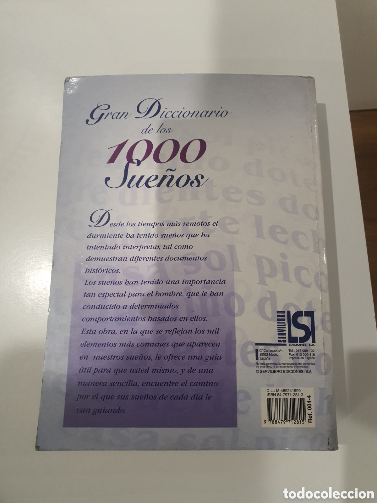 Libros: Libro gran diccionario de los mil sue&ntilde;os. - Foto 6