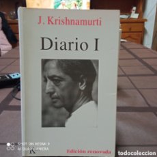Libros: DIARIO I J.KRISHNAMURTI. Lote 390518639