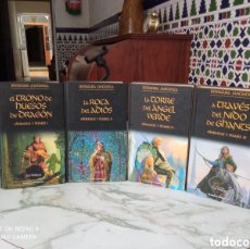 Libros: SERIE AÑORANZAS Y PESARES 4 TOMOS , LITERATURA FANTÁSTICA.. Lote 398341549