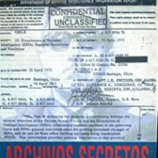 Libros: ARCHIVOS SECRETOS.DOCUMENTOS DESCLASIFICADOS DE LA CIA. Lote 401427784