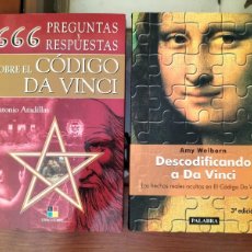 Libros: (2 LIBROS) DESCODIFICANDO A DA VINCI // PREGUNTAS Y RESPUESTAS SOBRE EL CODIGO DA VINCI